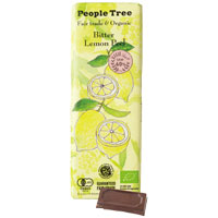 People Tree（ピープルツリー） チョコレート  ビターレモンピール／50g