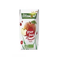 Vitamont（ヴィタモント） オーガニックフルーツジュース アップル／200ml