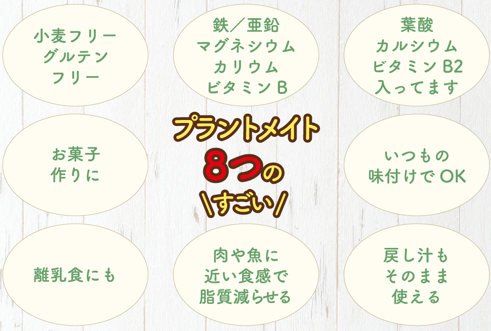 プラントメイト8つのすごい