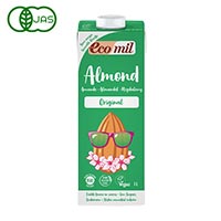 EcoMil（エコミル） 有機アーモンドミルク（アガベシロップ入）1000ml×1本