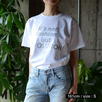 プレマルシェ It's REVOLUTION Tシャツ ホワイト／Ｓサイズ