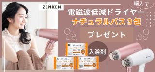 ゼンケン電磁波低減ヘアードライヤー