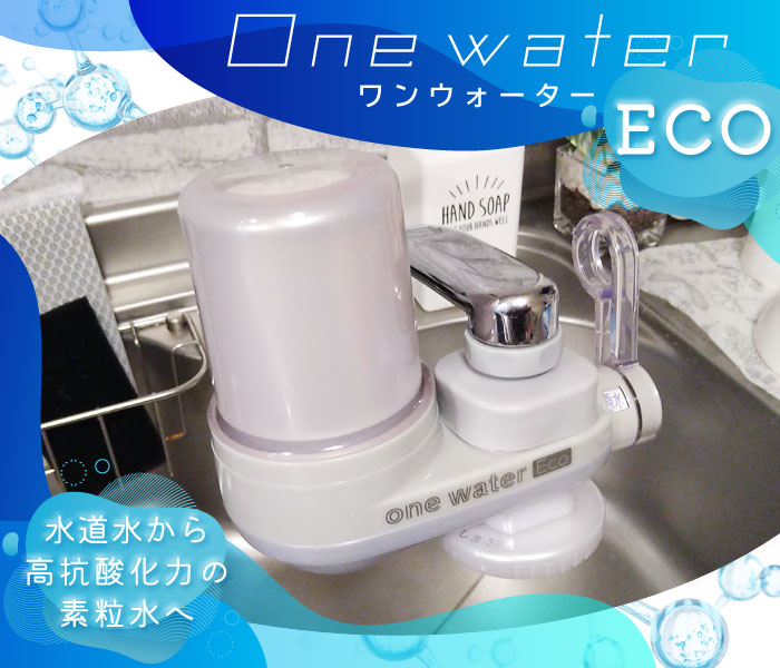 ワンウォーターECO 素粒水 キッチン用 浄水器カートリッジ - 食器