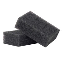 パックスナチュロン キッチンスポンジ ブラック（2個組）