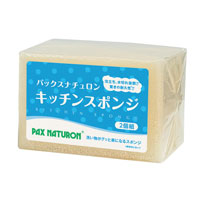 パックスナチュロン キッチンスポンジ ナチュラル（2個組）