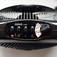 マイナスイオン扇風機 『新林の滝（森林の滝）』 ブラック PR-25(BLK) （タイマー内蔵タイプ）＋豪華特典付