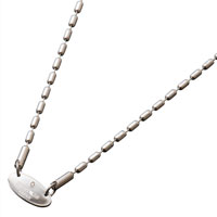 ハーツスーパーメタリックネックレス II 43cm