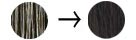 ヘナ(黒茶系)の染めた変化１