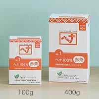 ナイアード ナチュラルハーブ ヘナ100％(赤茶系) 100g