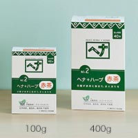 ナイアード ナチュラルハーブ ヘナ+ハーブ(赤茶系) 100g