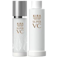 KIRA化粧品 キラスーパーVC 化粧液 限定セット リフィル50ml＋専用ポンプセット