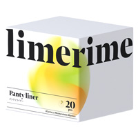 limerime-ライムライム- パンティライナー おりもの専用シート 20枚入