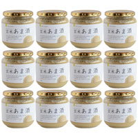 マクロヘルス ばんばさんの玄米あま酒・特別栽培米使用 500g×12個セット