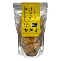 五代目森山清次兵衛 玄米餅を米油で揚げたおかき カレー/70g