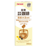 マルサン 豆ジャン（ドウジャン） 豆乳飲料 珈琲 200ml