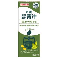 マルサン 豆ジャン（ドウジャン）豆乳飲料 青汁/200ml