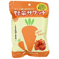 なちゅらる生活 野菜サクッチ･国産にんじんチップス 真空フライ 19g