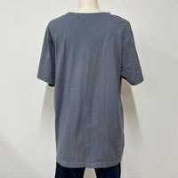 ナチュラルスタイル 葛衣（くずごろも） 葛和紙 天竺半袖Tシャツ 墨（グレー）／M-L