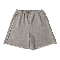 ナチュラルスタイル ヤク裏毛 ショートパンツ ヤクグレー／M-L