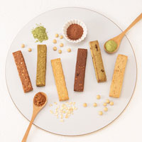 オーサワのVEGAN PROTEIN BAR アスパラ・2本／約60g