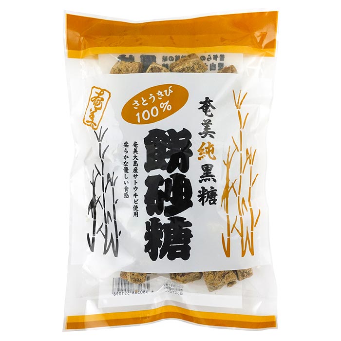 奄美自然食本舗 奄美純黒糖餅砂糖 270g