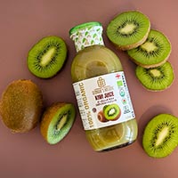 GEORGIA’S NATURAL（ジョージアズ ナチュラル） オーガニック100％ ストレート ジュース キウイ／300ml