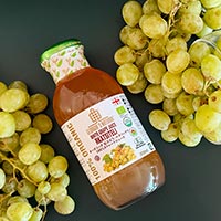 GEORGIA’S NATURAL（ジョージアズ ナチュラル） オーガニック100％ ストレート ジュース 白ぶどう・ルカツィテリ／300ml