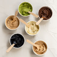 Premarche Gelateriaの ナチュラル・イタリアンジェラート お好きなフレーバー（各１カップ・90cc）を６個お選びください。