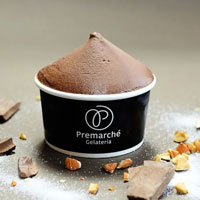 Premarche Gelateria×Premarche Cacaolate Lab カカオレート博覧会セットB カカオの2産地食べ比べ ソイベースチョコレート （ヴィーガン対応） 90ccカップ×6個入り