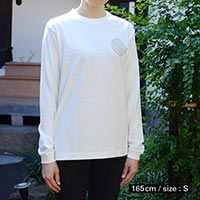 Premarche（プレマルシェ） ボディバランス・オーガニックコットン・ロングスリーブ・復活Tシャツ ナチュラル／Ｌサイズ