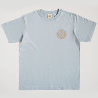 プレマルシェ・ボディバランス・オーガニックコットン・復活Tシャツ アシッドブルー／Ｓサイズ