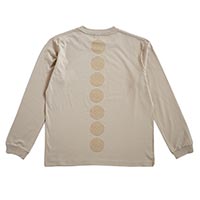 Premarche（プレマルシェ） ボディバランス・オーガニックコットン・ロングスリーブ・復活Tシャツ ベージュ／Ｓサイズ