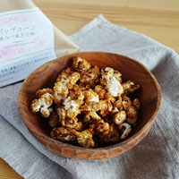 プレマシャンティ ポップコーン 黒みつ風きな粉 22g