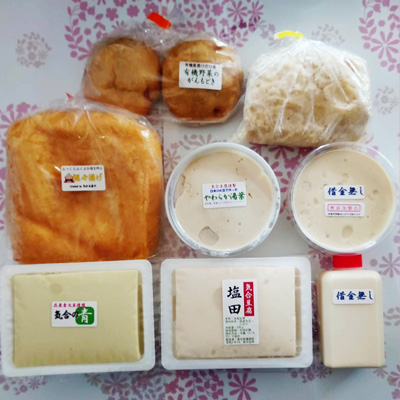 前回の「気合の青ＶＳ塩田　気合の絹豆腐食べ比べセット！！」