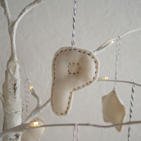 プレマ×プリスティンコラボ パジャマの残布でつくるオーガニックコットンのオーナメント P