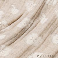 プリスティン ヤクコットンボールガーゼケット グレー