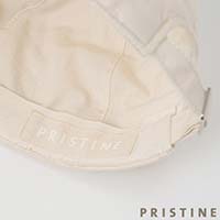 PRISTINE（プリスティン） フラワーキルトキャップ ナチュラル