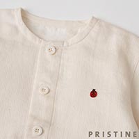 PRISTINE baby（プリスティン ベビー） 変わりガーゼパジャマ ナチュラル/80-100cm