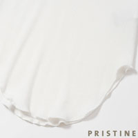 PRISTINE（プリスティン） テレコタンクトップ ホワイト/Mサイズ