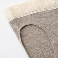 PRISTINE（プリスティン） レース付ヤクテレコショーツ グレー/Mサイズ