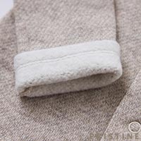 PRISTINE baby（プリスティン ベビー） コットンヤク 裏毛カーディガン グレー/80-90cm