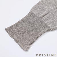 PRISTINE(プリスティン) 爽ヤク長袖プルオーバー グレー/Mサイズ