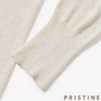 PRISTINE(プリスティン) エリシルク タートルプルオーバー ナチュラル/Mサイズ