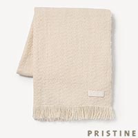 PRISTINE（プリスティン） ツイードストール ナチュラル