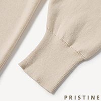 PRISTINE（プリスティン） ビッグカーディガン ナチュラル/Mサイズ