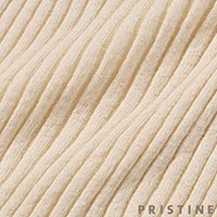 PRISTINE（プリスティン） アルパカ混リブタートルセーター ナチュラル/Mサイズ
