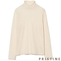 PRISTINE（プリスティン） シアーハイネックプルオーバー ナチュラル/Mサイズ
