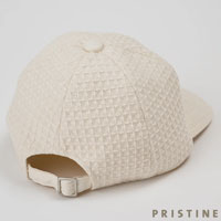 PRISTINE（プリスティン） ワッフルキャップ ナチュラル