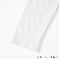 PRISTINE（プリスティン） フロストコットン長袖プルオーバー ホワイト/Mサイズ