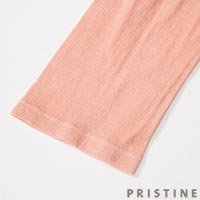 PRISTINE（プリスティン） フロストコットン長袖プルオーバー ピンク/Mサイズ